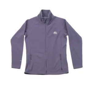 Women’s full zip double side sustainable polar fleece jacket