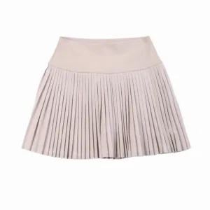 Women’s high waist pleated athletic skirt